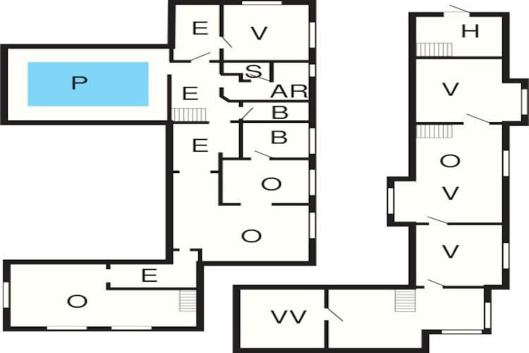 15 Person Holiday Home In Hundslund Esterno foto