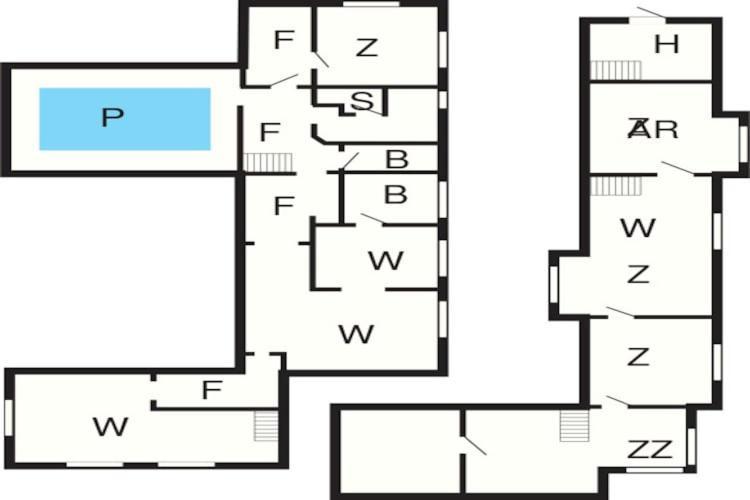 15 Person Holiday Home In Hundslund Esterno foto